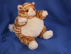 Orange Tabby Cat Plush Toy Plumpee 9"