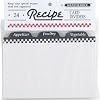 4-by-6-Inch Recipe Box Dividers Pack of 24