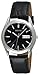 Seiko Men's Black Leather Strap Watch #SGFA03