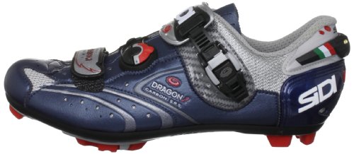Sidi Men's Dragon 2 C Srs Steel Metal Blue Cycling Shoe 74939 14 UK