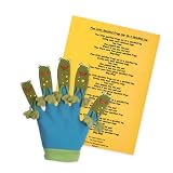 The Puppet Company Favourite Song Mitts Five Little Speckled Frogs Glove Puppet