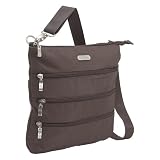 Baggallini Big Zipper Bagg- Solid Nylon Crinkle