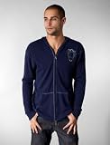 Raw 7 - Raw 7 Cashmere Regal Hoodie in Blue