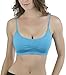 ToBeInStyle Women's Pack of 6 Seamless Stretchy Wire-Free Padded Sports Bra