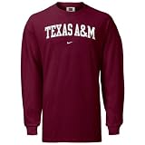 Nike Texas A&M Aggies Maroon College Classic Long Sleeved T-shirt