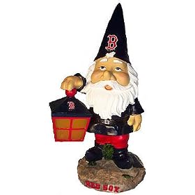 Boston Red Sox SOLAR Light Up Garden GNOME by 