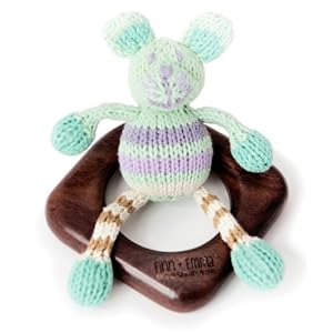 Finn + Emma Organic Teething Ring Buddy
