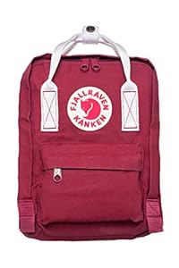 Fjallraven Kanken Mini Daypack, Ox Red/White