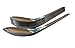 Zebra Thai Chinese Asian Stainless Steel Rice Soup Spoons (12 Pack), Silver