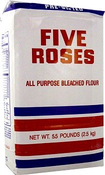 Five Roses All Purpose Bleached Flour ( 2.5 kg 5.5 lb ) by All-Purpose Flours