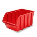 Hergestellt f�r DEMA Sichtlagerkasten 240x150x125mm / rot Gr.3