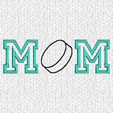 Custom embroidered ice hockey MOM sweatshirt