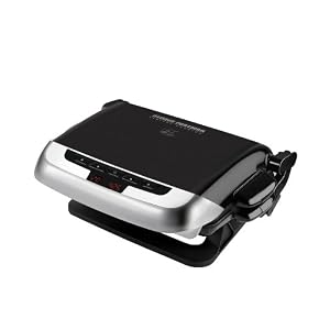 George Foreman GRP4EWS Evolve Grill with 72 Square Inch Removable Grill and Waffle Plates by 