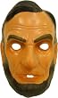 Lets Party By Forum Novelties Inc Abraham Lincoln Plastic Adult Mask / Black - Size One - Size Fits Most Adults