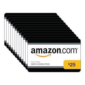 Amazon Gift Cards - Box of 50 Cards