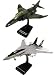 SMITHSONIAN InAir E-Z Build 2pc Set - F-14 Jolly Roger and F4 Phantom