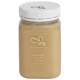 Hnz Organic Clover Honey, 17.6 Ounce Jar by Hnz