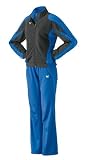 ERIMA Damen Racing Line Polyesteranzug, schwarz/new royal, 38
