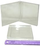 100 Empty Clear 3 Mini Disc Replacment Jewel Boxes / Cases #CDBS85CL (CD / DVD / Gamecube)