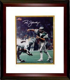 Ron Jaworski signed Philadelphia Eagles 16x20 Photo Custom Framed