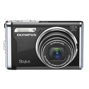 Olympus Stylus 9000 12 MP Digital Camera with 10x Wide Angle Optical Dual Image Stabilized Zoom and 2.7-Inch LCD (Black)