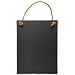 Medium Black Slate memo Board.