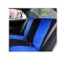 Automotive : FH-FB050R010 Flat Cloth Univerisal Bench Seat Covers Blue Color