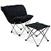Mac Sports Padded Butterfly Chair with Ottoman