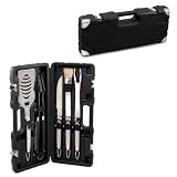 Picnic Time 778-00-175 Inferno Stainless Steel BBQ Tools