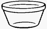 Anchor Hocking 81672E Essentials 4-Piece Custard Cup Set by Anchor Hocking