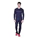 Vivid Bharti Navy Cotton Full Sleeve Round Neck Night Set RS.719.00