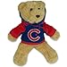 CHICAGO CUBS OFFICIAL LOGO 8IN HOODIE TEDDY BEAR