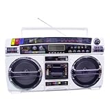 Lasonic i931X Ghetto Blaster with iPod/iPhone Dock- White Lasonic i931X Ghetto Blaster with iPod/iPhone Dock- White