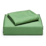 IMAGE OF Perry Ellis Microfiber Sheet Set, Green, Twin