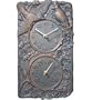 Cardinal Thermometer and Clock Combo Fr Bronze