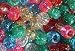 GLITTER SPARKLE MIX CROW BEADS PONY BEADS