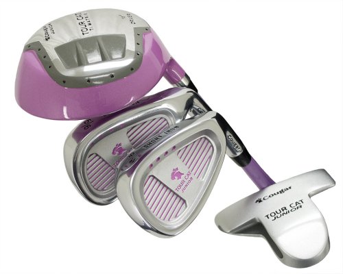 Cougar Girls Junior Tour Cat 6Pc Golf Set, Age 5-8
