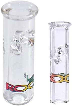 Cypress Hill's Phuncky Feel Tips - By Roor - LARGE Blunt Size 12mm - Round Glass Tip w/ TooHotGlass Sticker