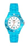 Ice-Watch Men's NE.BE.B.P.09 Neon Collection Clear Blue Plastic Watch