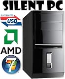 Produkt-Bild: WLAN/USB3-Windows7 -MCW Silent Office / Multimedia PC mit AMD Quad-Core Phenom2 X4 840 mit 4x 3,2Ghz, 4GB RAM PC1333, 1000GB Festplatte, ATI HD 4250 VGA/DVI/HDMI, DVD-Brenner, GigaLAN, Sound, Cardreader, Windows 7