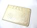 Cartier Happy Birthday Simple Card Holder in Metallic Gold