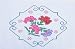 Handmade Cross Stitch Pillow Cases - Florescent Garden (Set of Two)