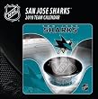 SAN JOSE SHARKS 2010 NHL Daily Desk 5" x 5" BOX CALENDAR