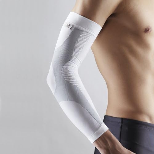 LP Sports Power Sleeve (Arm) - to activate, regulate &amp; intensify movement! (White, Small)