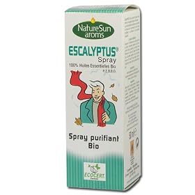 Naturesun aroms - Escalyptus spray biologique - 50 ml vaporisateur - Une atmosph�re saine toujours e