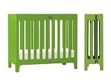 Bloom Baby - Alma Urban Folding Cot Crib in Gala Green