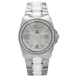 ESQ by Movado Ladies Bali Stainless Steel White Ceramic Bracelet Watch #07101264 by ESQ Movado