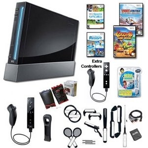 Nintendo Wii Black 