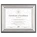 DAX? Charcoal/Nickel-Tone Document Frame FRAME,DOCMNT,8.5X11CCL/SR (Pack of8)