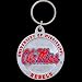 College Team Logo Key Ring - Mississippi Rebels